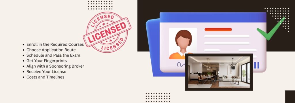 Steps to Get Real Estate License